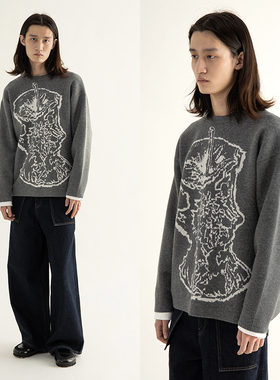 CONP 22AW Apple 苹果核毛衣