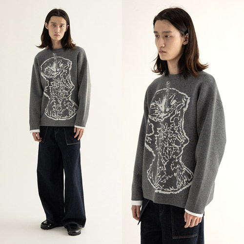 CONP其他/other苹果核毛衣