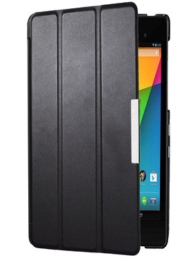 适用谷歌google nexus 7 2代 二代 超薄支架休眠皮套保护套外壳