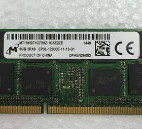 镁光8G内存条DDR3L 1600 ECC笔记本工作站内存MT18KSF1G72HZ-1G6E