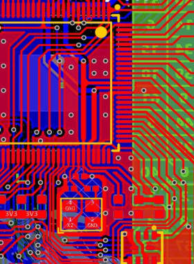 TMS320F28P550电路图PCB BST236 TMI3411 W25Q32 LSM6DS3TR USB-C