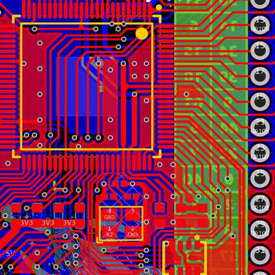 TMS320F28P550电路图PCB BST236 TMI3411 W25Q32 LSM6DS3TR USB-C