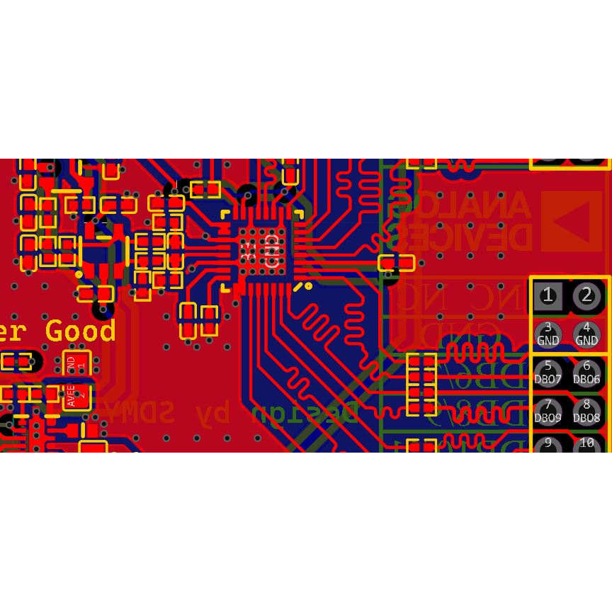 AD9744硬件原理图PCB LM27762 ADA4891 TPS7A2033原理图AD9744