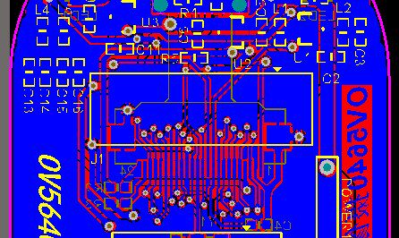 OV5460摄像头模块原理图PCB OV5640电路图PCB ov5460 OV5640 PCB