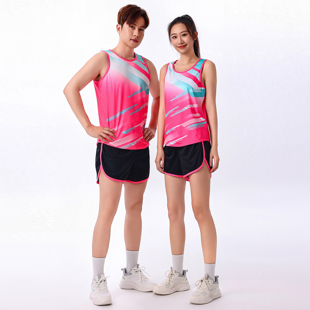 新款田径服套装男女专业训练服运动会长跑服学生跑步服通用