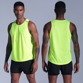 新款 健身衣速干马拉松跑步训练服 田径服运动背心上衣男女运动套装
