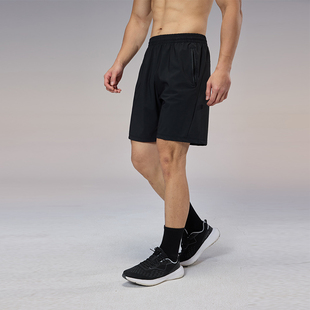运动短裤五分裤男跑步健身训练有氧篮球透气速干冰丝田径夏季