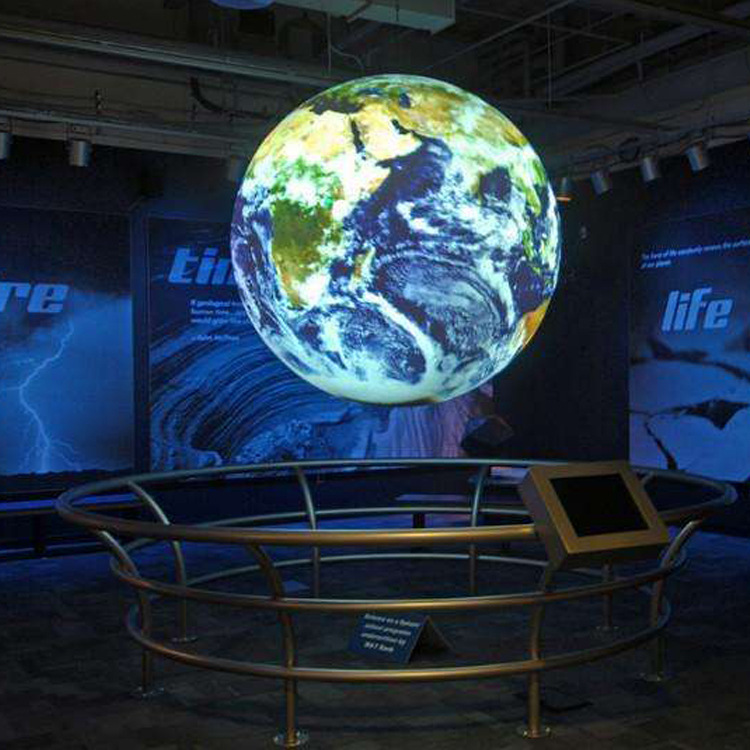 球幕投影出租AR全息投影MR互动投影大屏拼接融合数字展厅解决方案