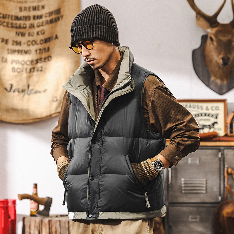 新国标90%白鸭绒外穿羽绒