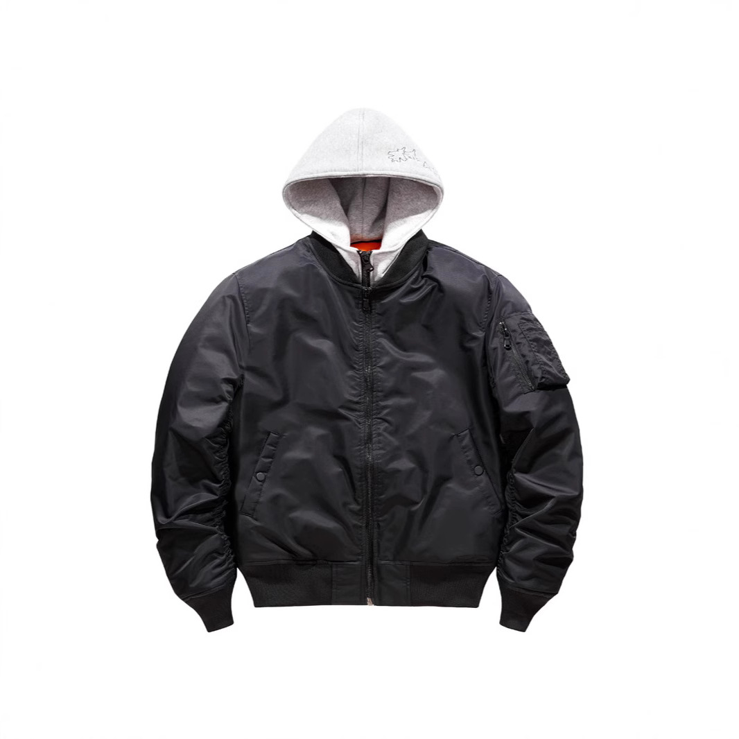 秋冬新款男装飞行员夹克