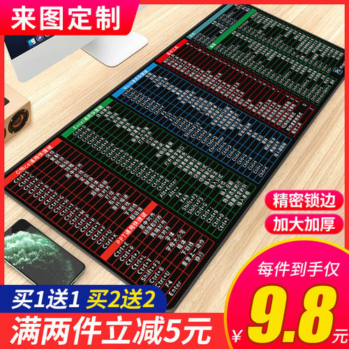 程序员写字台护腕桌面键盘垫定制