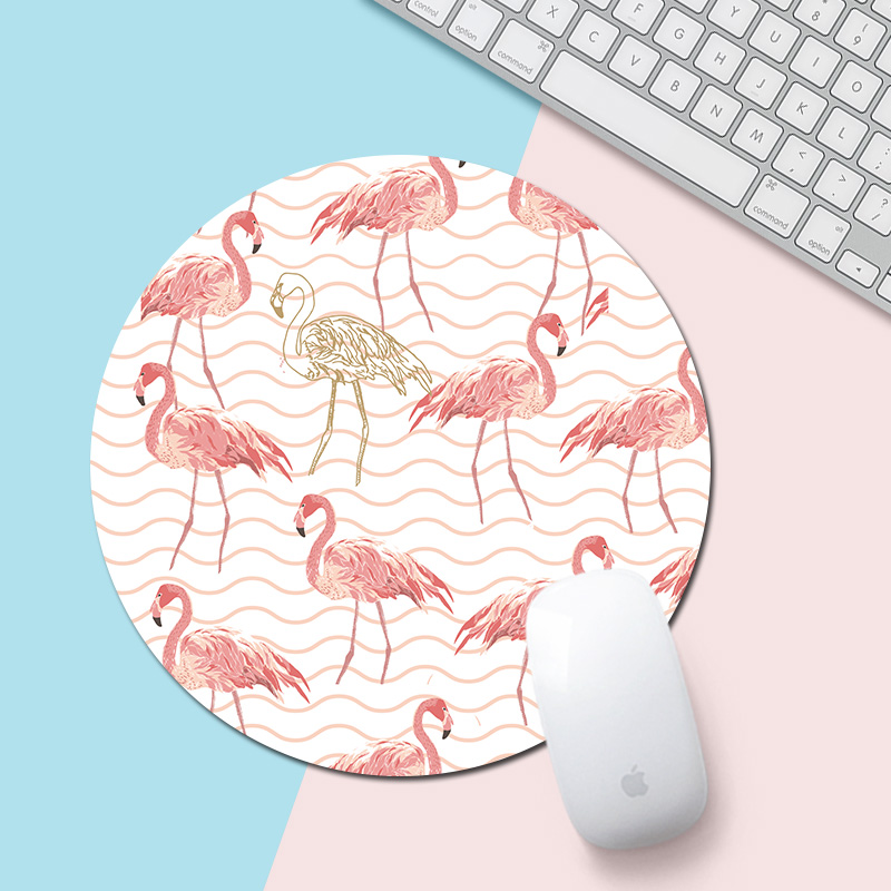 精美鼠标垫可爱电脑家用圆形书桌