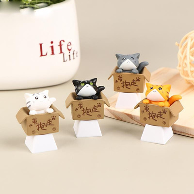 个性卡通猫咪动漫键帽