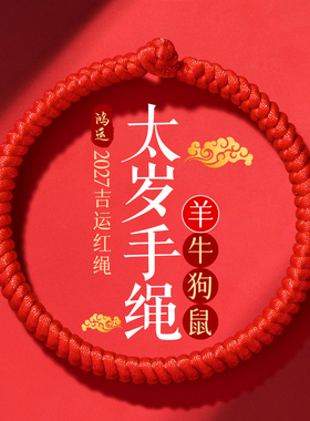 好运绳水逆退散喜乐安康诸事顺利