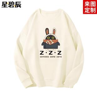 游戏周边绝区零卫衣T恤安比妮可哲同款男女夏季圆领二次元衣服潮