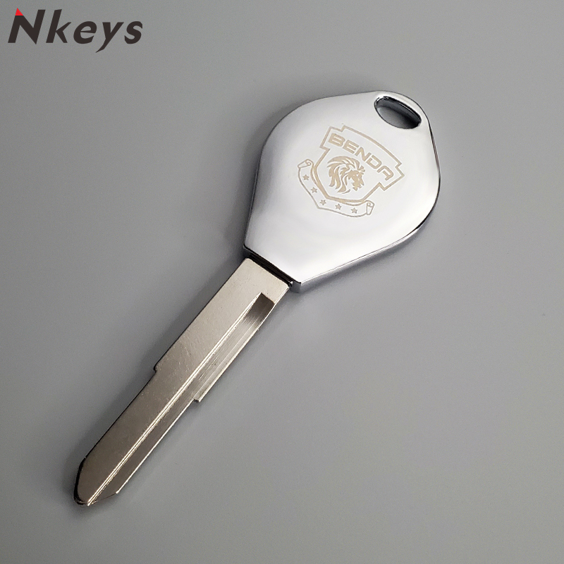 适用于奔达金吉拉300250400 灰石 钥匙胚 摩托车钥匙 改装 配件