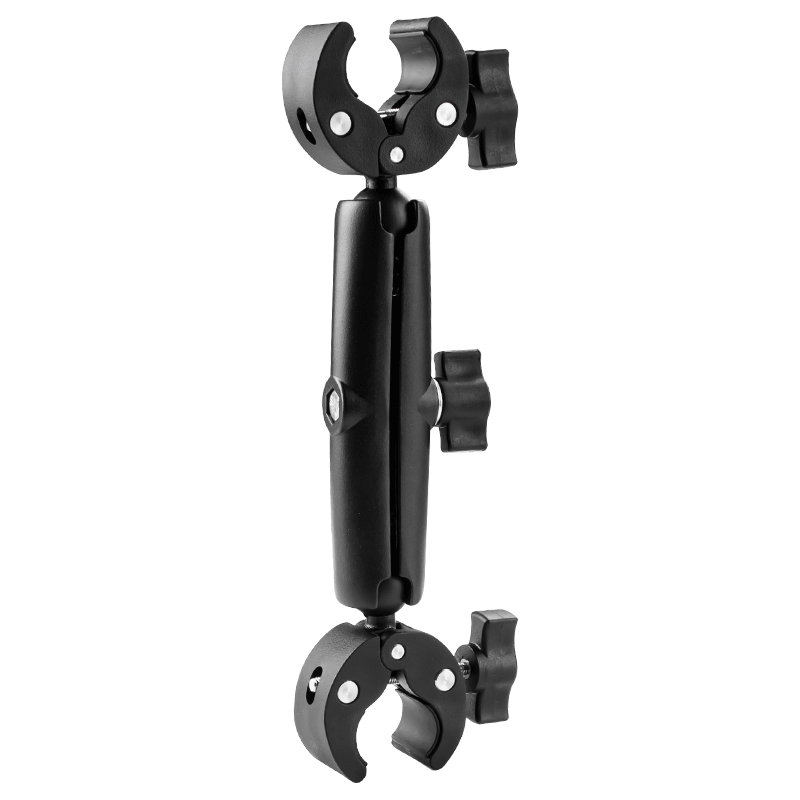 新款大力夹适用于GOPRO8/9运动相机骑行自行车摩托车加长固定支架