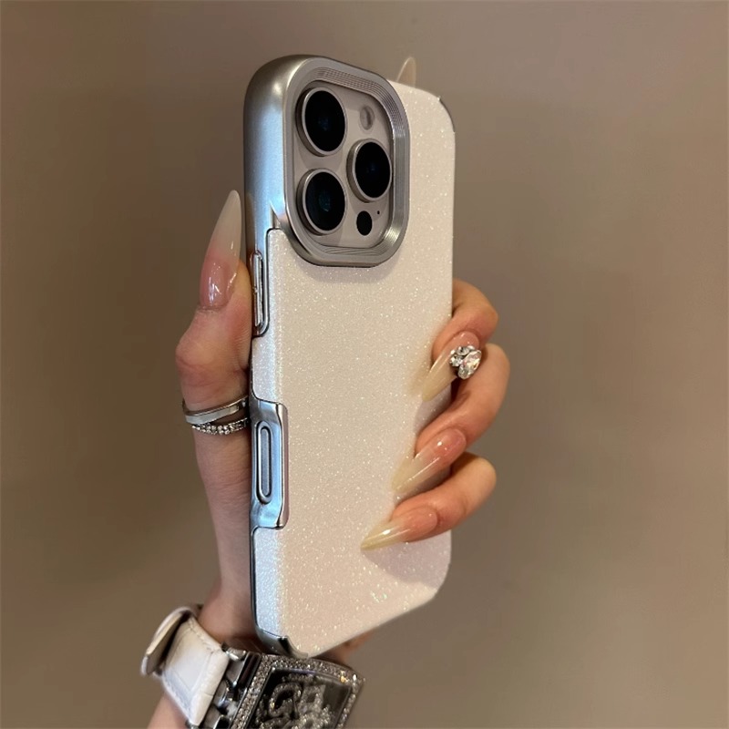 适用苹果17promax闪粉手机壳