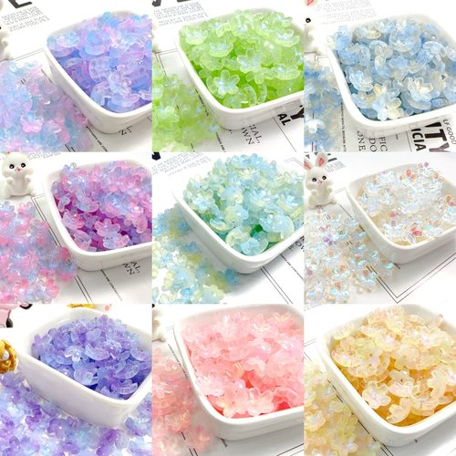 渐变琉璃珠DIY手链散珠配件