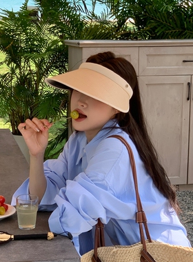 遮阳帽夏季大帽檐防紫外线防晒帽