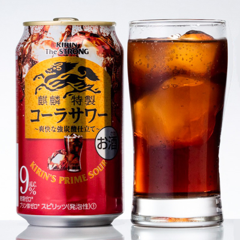 日本KIRIN麒麟可乐鸡尾酒
