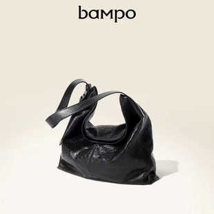 BAMPO半坡意大利大容量时尚百搭托特包女新款2024秋冬季大包高级