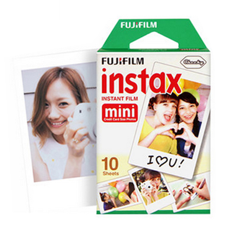 10張白邊相紙富士拍立得 instax mini7s/8/25/90/50s/9立拍得相紙