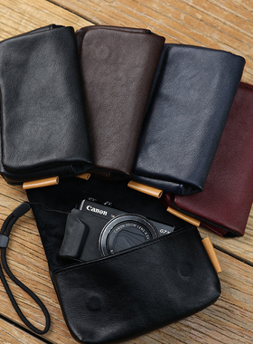 大象小站 微单卡片相机收纳包收纳袋索尼黑卡ccd理光GR23松下LX