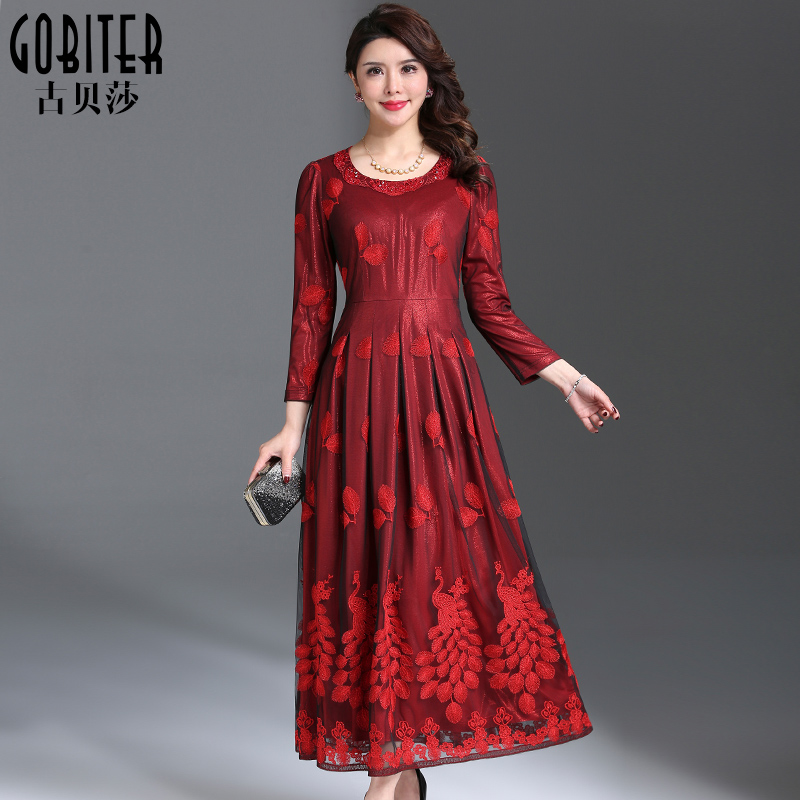 古贝莎礼服结婚妈妈装修连衣裙