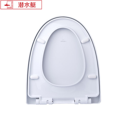 潜水艇马桶盖子配件老式通用座坐便器盖家用加厚马桶圈厕所板u型