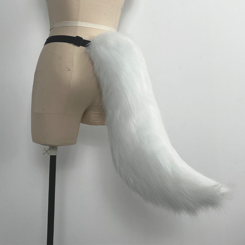定制刹那cosplay冰原狼尾巴系手