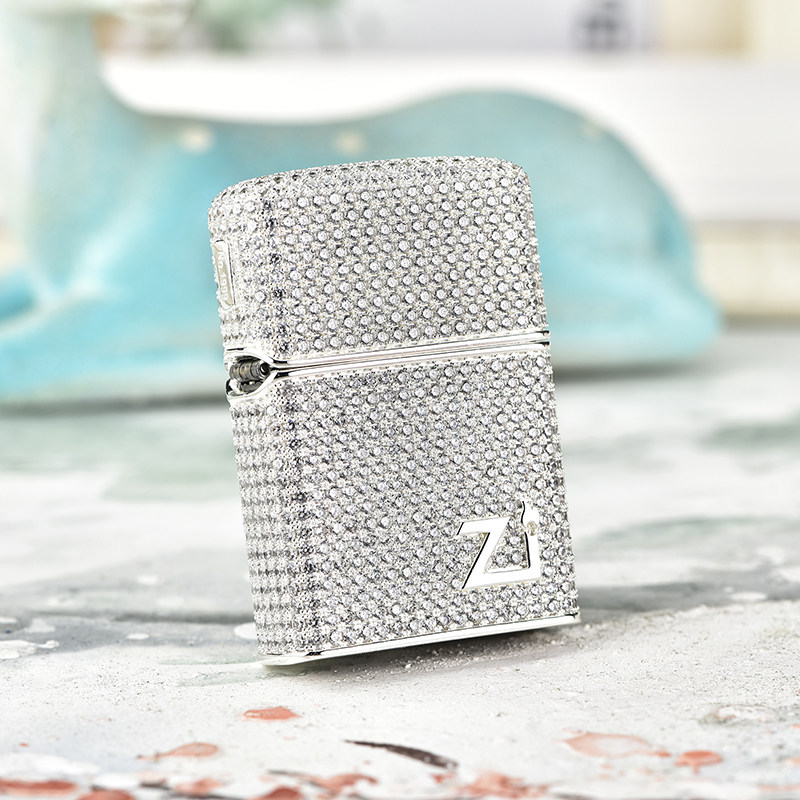 ZIPPO/之宝打火机满天星整机镶钻满钻原装正品防风送礼物男士收藏