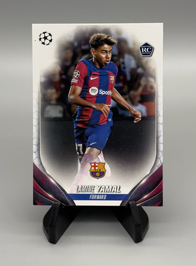 足球 球星卡 TOPPS 拉明 亚马尔 Lamine Yamal 收藏卡片