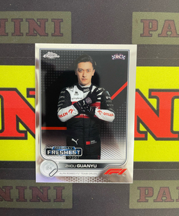 Topps chrome F1赛车卡阿尔法罗密欧车队 周冠宇球星卡定妆照base