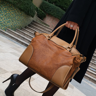 CCAMO包包女款大容量2025新款女士手提包女高级感轻奢真皮休闲包