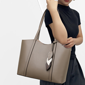 CCAMO大容量包包女款 2025新款 包包日常通勤百搭单肩包真皮托特包