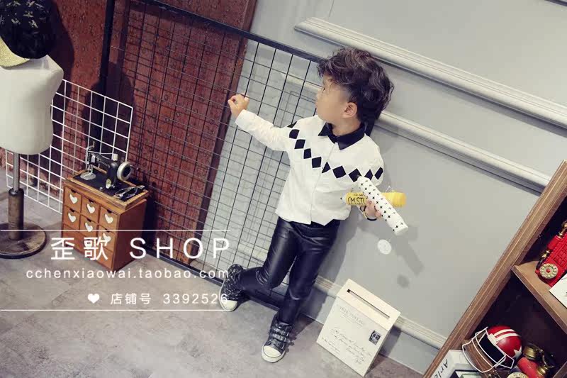 Chemise garcon à manche longue - Ref 2073390 Image 4