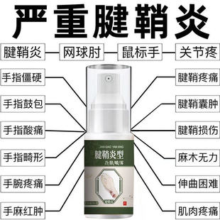 腱鞘炎手指手腕关节痛劳损扭伤筋骨疼痛消肿凝胶僵直麻木弹响鼓包