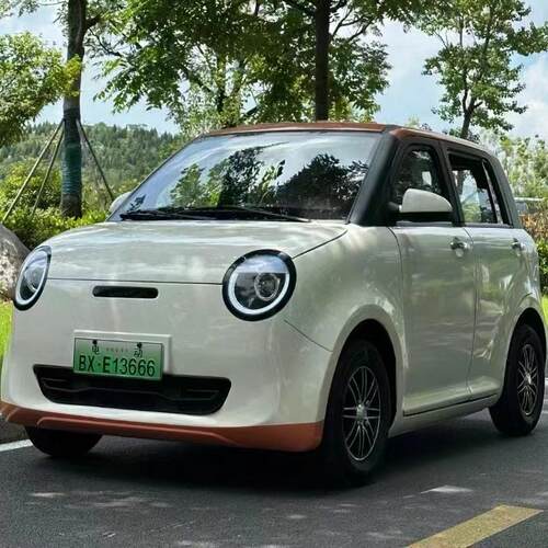 高端电动四轮汽车电轿代步送娃迷你小型家用无驾照糯玉米休闲女士 - 封面