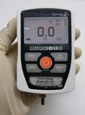 美国mark-10 series3数字推拉力计 M3-100测力计 500N拉力计