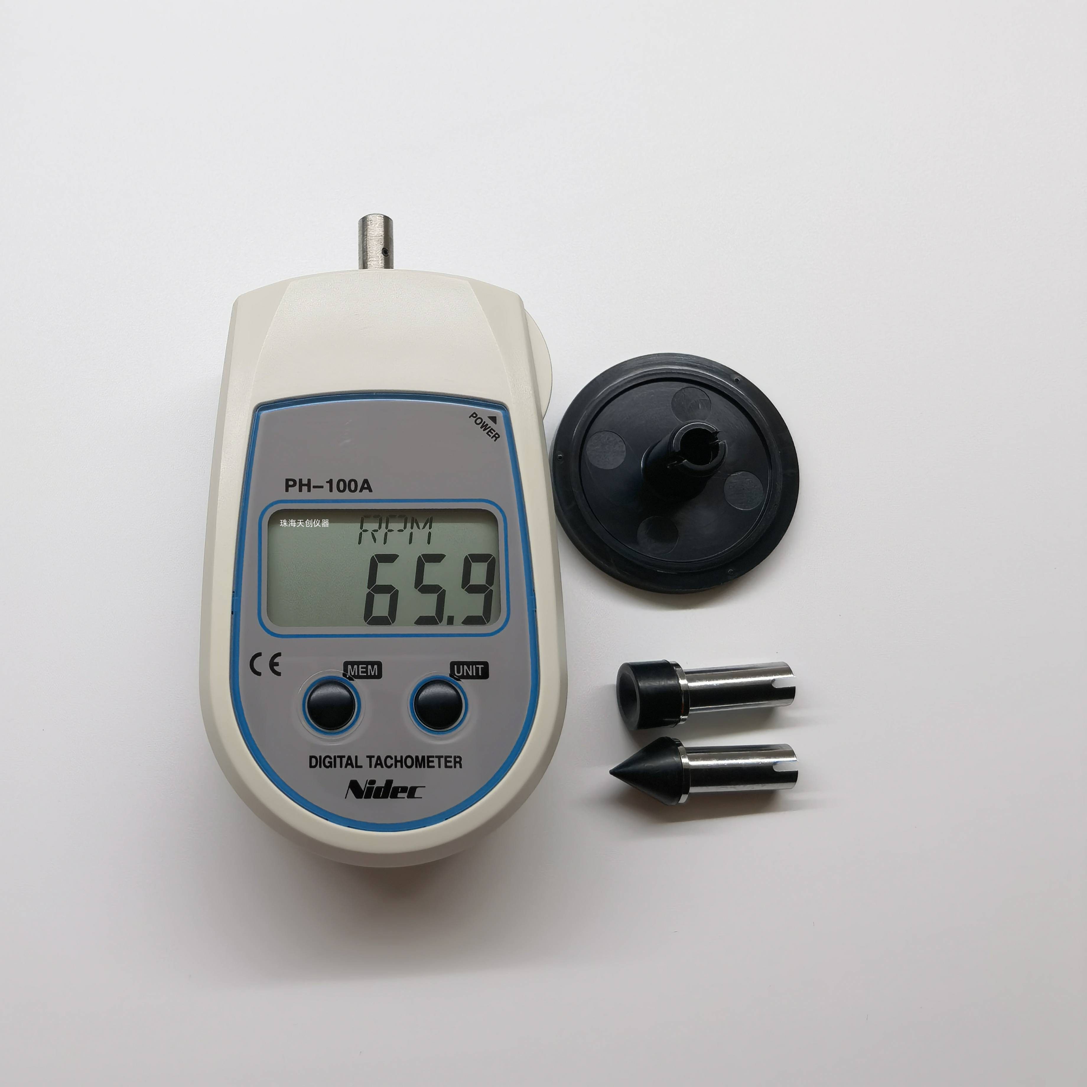 日本nidec转速仪ph-100a接触式转速表线速度表测长仪ee-1b同款