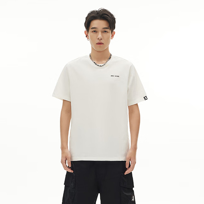 ABLE,JEANS印花短袖T恤经典