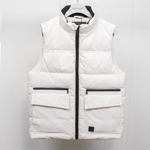 大码特惠男士羽绒马甲三防科技款