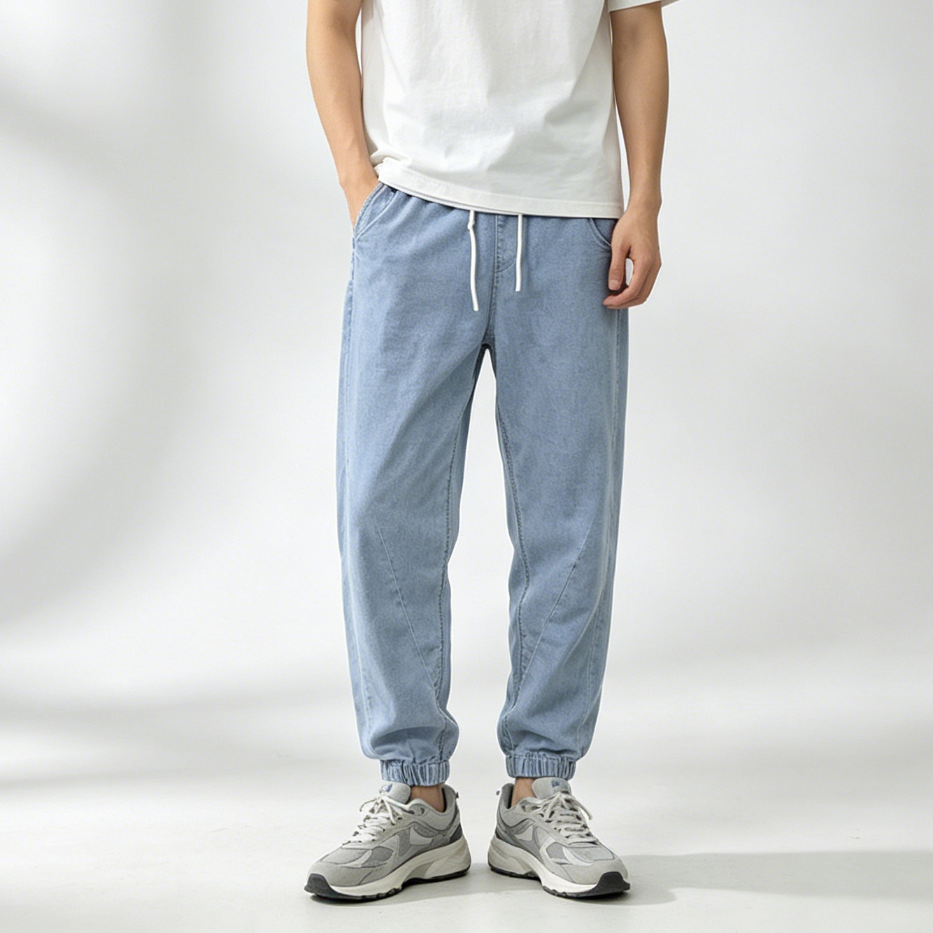 ABLEJEANS男女同款天丝牛仔裤