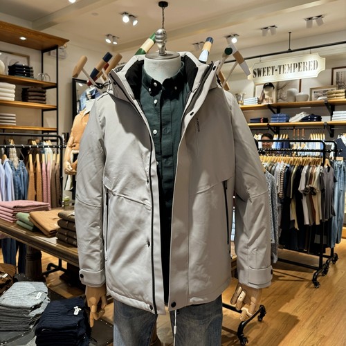 拉玛提那国内专柜连帽工装羽绒服