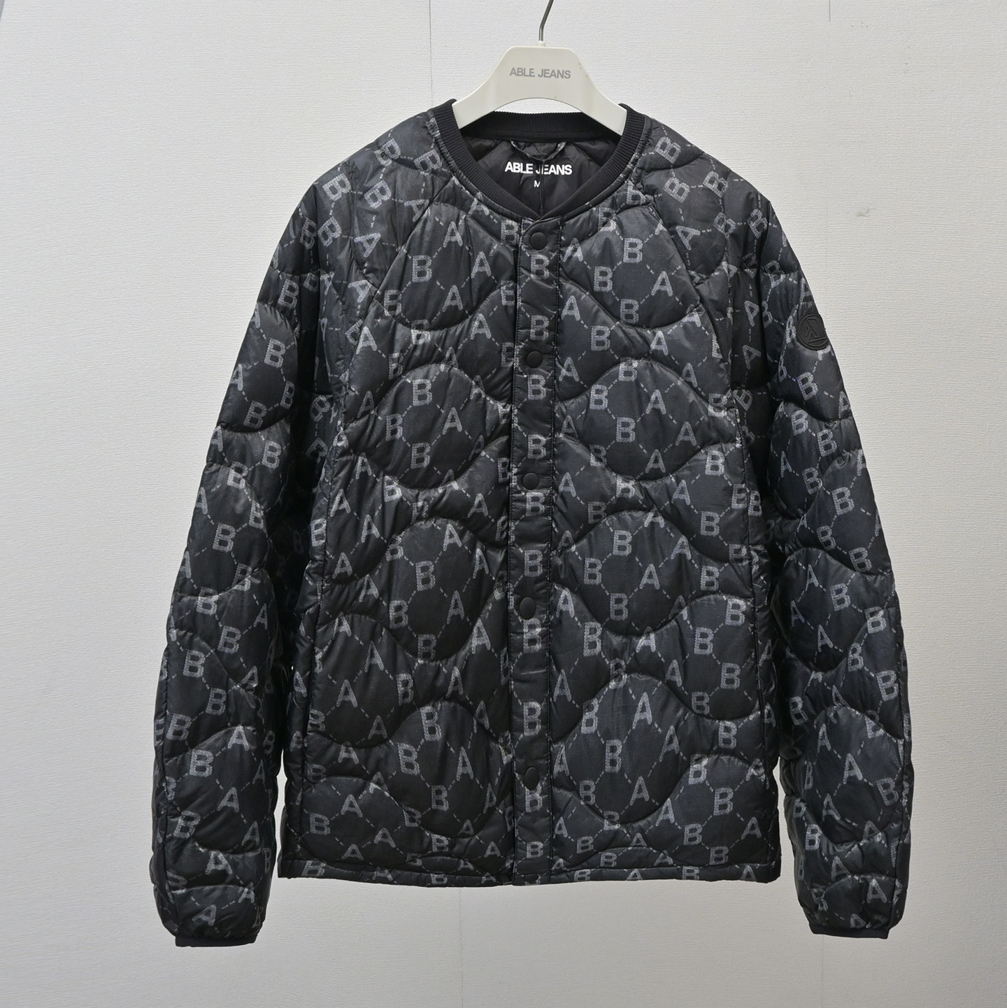 ABLE JEANS男女羽绒服中性款冬季轻薄羽绒衣潮流宽松街头棉服外套
