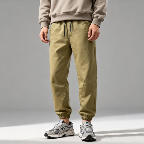 瞬秒春季ABLEJEANS男束脚工装裤