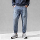 束脚ABLE JEANS男九分裤 秋季 福利休闲松紧腰牛仔裤 休闲潮流锥形裤