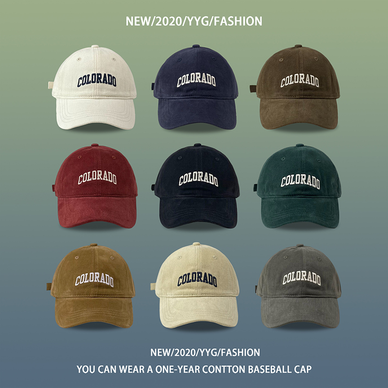 其他棒球帽出游日系通用四季弯檐