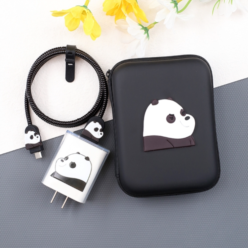 适用iqooZ9x充电器保护套44W硅胶壳y300数据线缠绕绳平板Pad2 Air